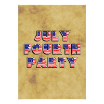4. Juli Unabhängigkeits-TagesParty GRILLEN Einladu
