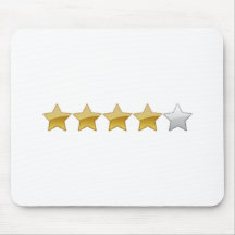 4 Stars Mousepad