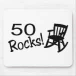 50 Felsen (Rocker) Mauspad