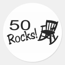50 Felsen (Rocker) Sticker