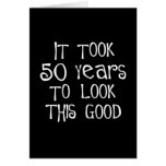 50. Geburtstag, 50 Jahre, zum dieses zu schauen gu Karten