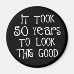 50. Geburtstag, 50 Jahre, zum dieses zu schauen gu Magnete