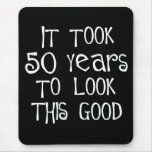50. Geburtstag, 50 Jahre, zum dieses zu schauen gu Mauspad