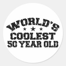 50. Geburtstag Sticker