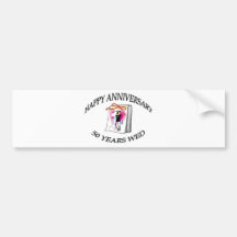 50. Jahrestag Autosticker