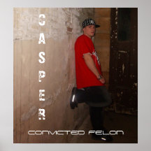 5, CASPER, ÜBERFÜHRTER TÄTER PLAKATDRUCKE