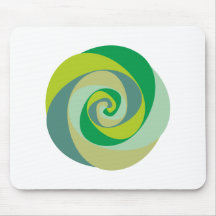 5 Spiralen spirals Mauspads