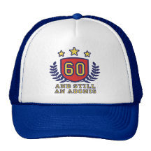 60. Geburtstag Baseballcap