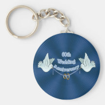 60. Hochzeitstag-Geschenke Schlüsselbänder