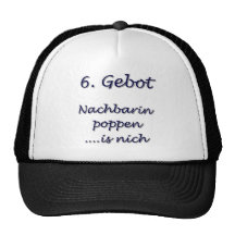 6. Gebot Truckermütze