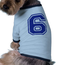 6 - sechs haustiershirts
