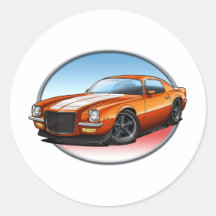 70-73 orange W Camaro.png Aufkleber