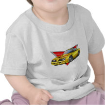 77-78 gelbes Firebird TA Tshirt