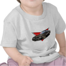 77-78 schwarzes Firebird Tshirts