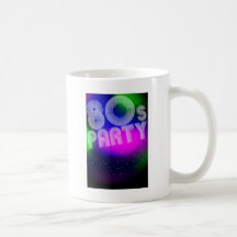 80er Party Kaffeetasse