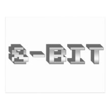 8-Bit - Gamer, Spiel, Videospiele, Spiele, Retro Postkarte