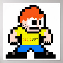 8-Bitglit Plakat