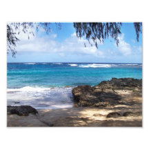 8 x 11 Hawaii Strand-Foto