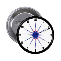 9-11 Uhr - Knopf Button