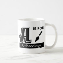 A ist für Archäologie Kaffee Haferl