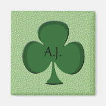 A.J. Kleeblatt mein Namensmagnet Magnets