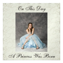 A Royal Princess Party - SRF Personalized Announcements