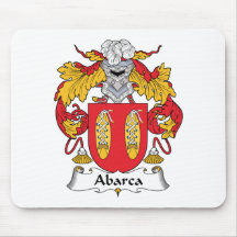 Abarca Familienwappen Mauspad