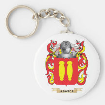 Abarca Wappen (Familienwappen) Schlüsselanhänger