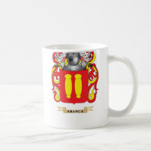 Abarca Wappen (Familienwappen) Tee Tasse