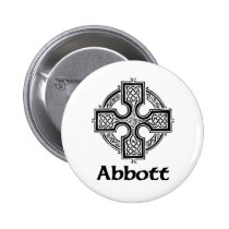 Abbott keltisches Kreuz buttons