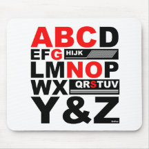 ABC-LIED MOUSEPADS