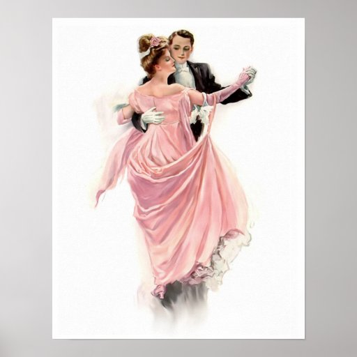 Abends-Eleganz Posterdruck