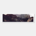 Abends-Meerblick mit Cumberland durch Loutherbourg Auto Sticker