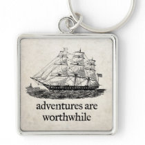 Abenteuer sind lohnendes Keychain schlüsselanhänger