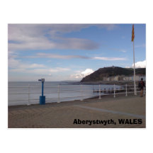 Aberystwyth, WALES Postkarten