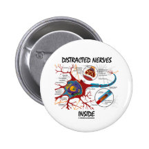Abgelenktes Nerven-Innere (Synapse) Anstecknadel