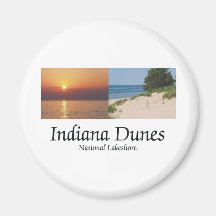 ABH Indiana Dünen Kühlschrankmagnete