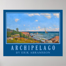 Abrahamsson’s ”Archipelago” art poster