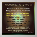 Absolute T R U T H Posterdrucke