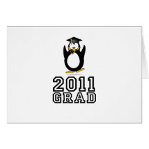 Absolvent-Pinguin 2011 Karten