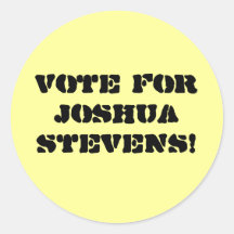 Abstimmung für Joshua Stevens! Sticker