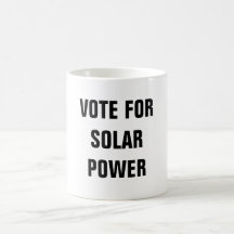 Abstimmung für SolarPower Kaffeetassen