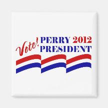 Abstimmung Rick Perry für Präsidenten 2012 Kühlschrankmagnete