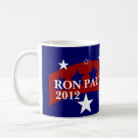 Abstimmung Ron Paul für Präsidenten Wahl 2012 Tee Tassen