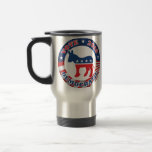 Abstimmungs-demokratischer 2010 Reise-Becher Tee Tasse
