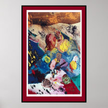 ABSTRACT#1 Item#105/pos Posterdrucke