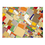 Abstract Colors Composition postkarten