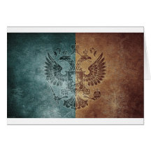 Abstract Designer Emblem Card