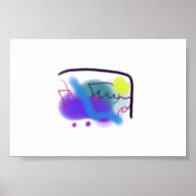 Abstrakt Poster