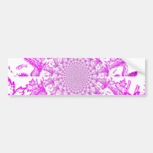 Abstrakte/hypnotische Digital-Kunst Auto Sticker
